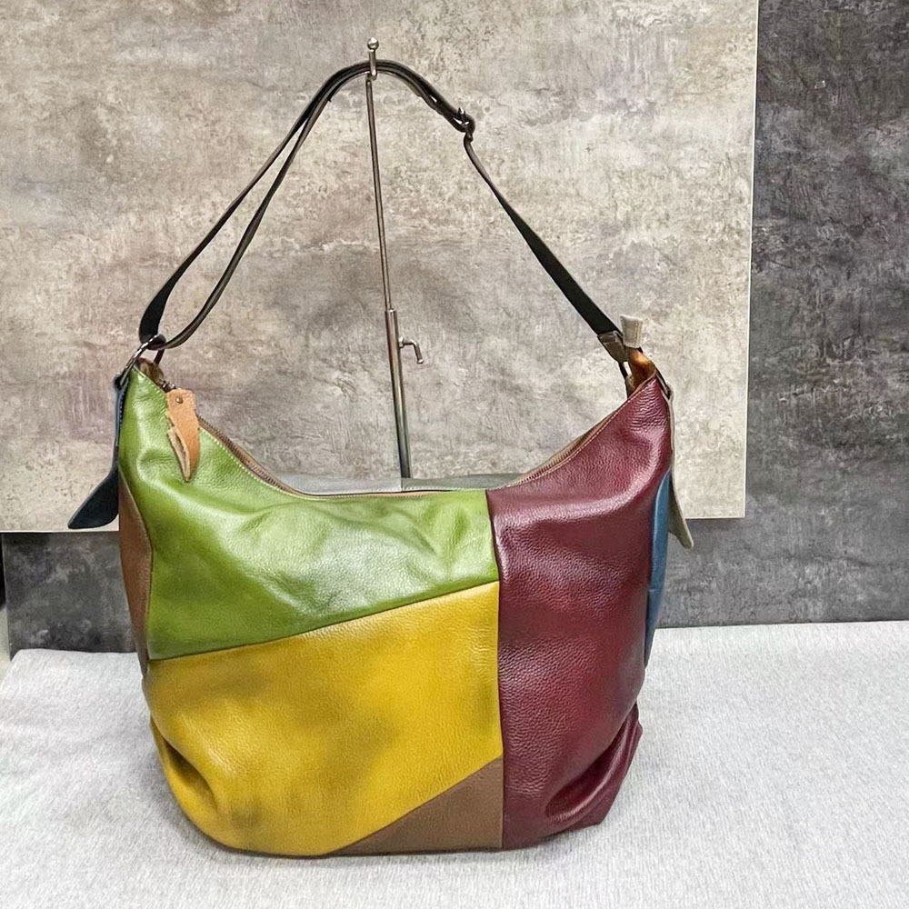 Женская сумка-хобо из натураль – обзор и цена Leather Work Laptop Bag