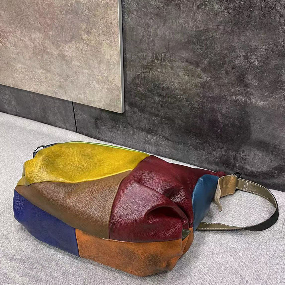 Женская сумка-хобо из натураль – обзор и цена Leather Work Laptop Bag